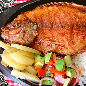 Mojarra frita